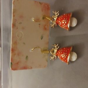 Christmas Holiday NEW Earrings made by Meltedgum For Women and Kids
